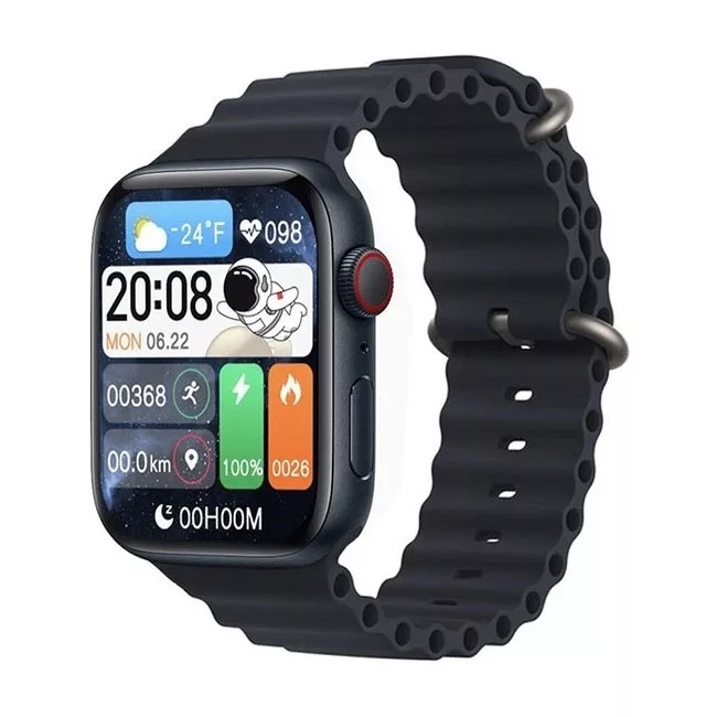 ساعت هوشمند ۲ اینچی ویسمی مدل WS-X11 با بند سیلیکونی