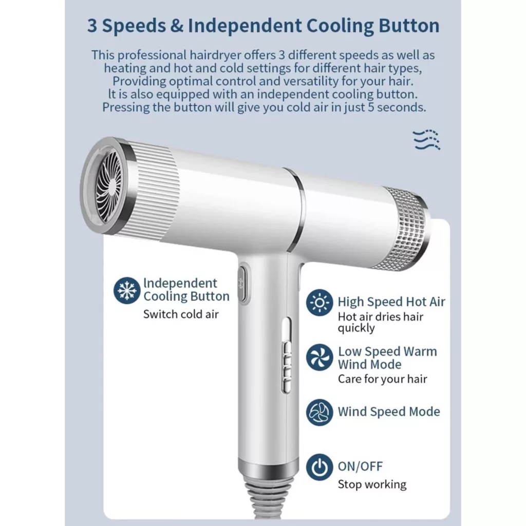 سشوار حرفه ای مدل dcg-7000