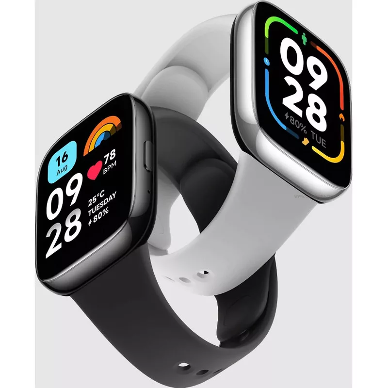 ساعت هوشمند مدل Mi Redmi Watch 3 Active دارای قابلیت های صفحه نمایش رنگی، صفحه نمایش لمسی، کنترل موسیقی (Music Player)، کنترل سطح اکسیژن خون، قابلیت مکالمه از طریق بلوتوث بند سیلیکون