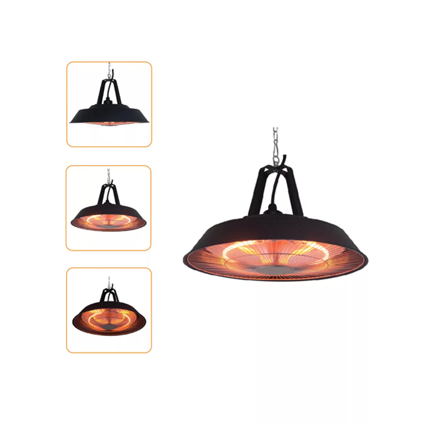 بخاری برقی مدل RG-1500AP