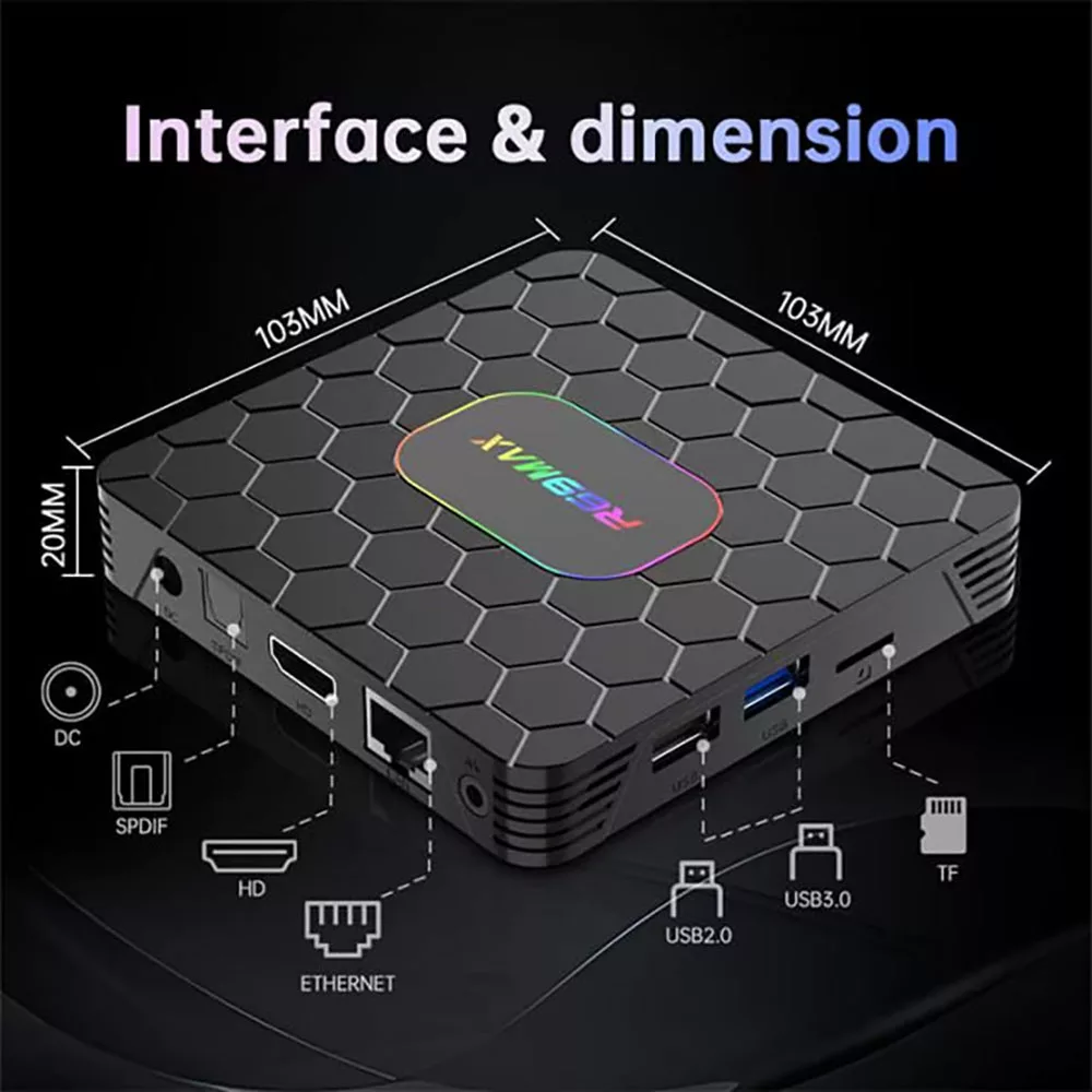 اندروید باکس مدل R69 Max 64 گ