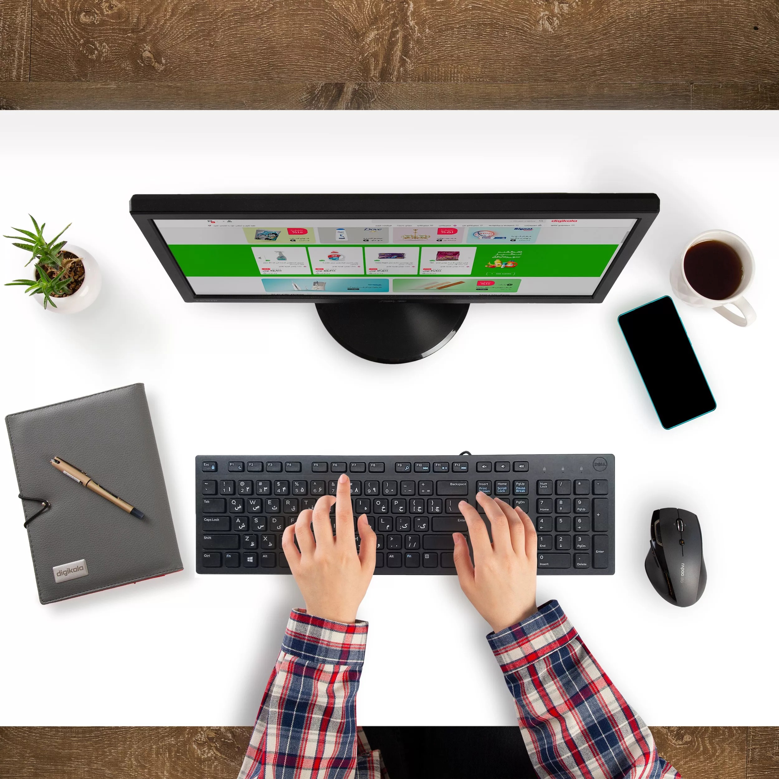 کیبورد دل مدل KB216