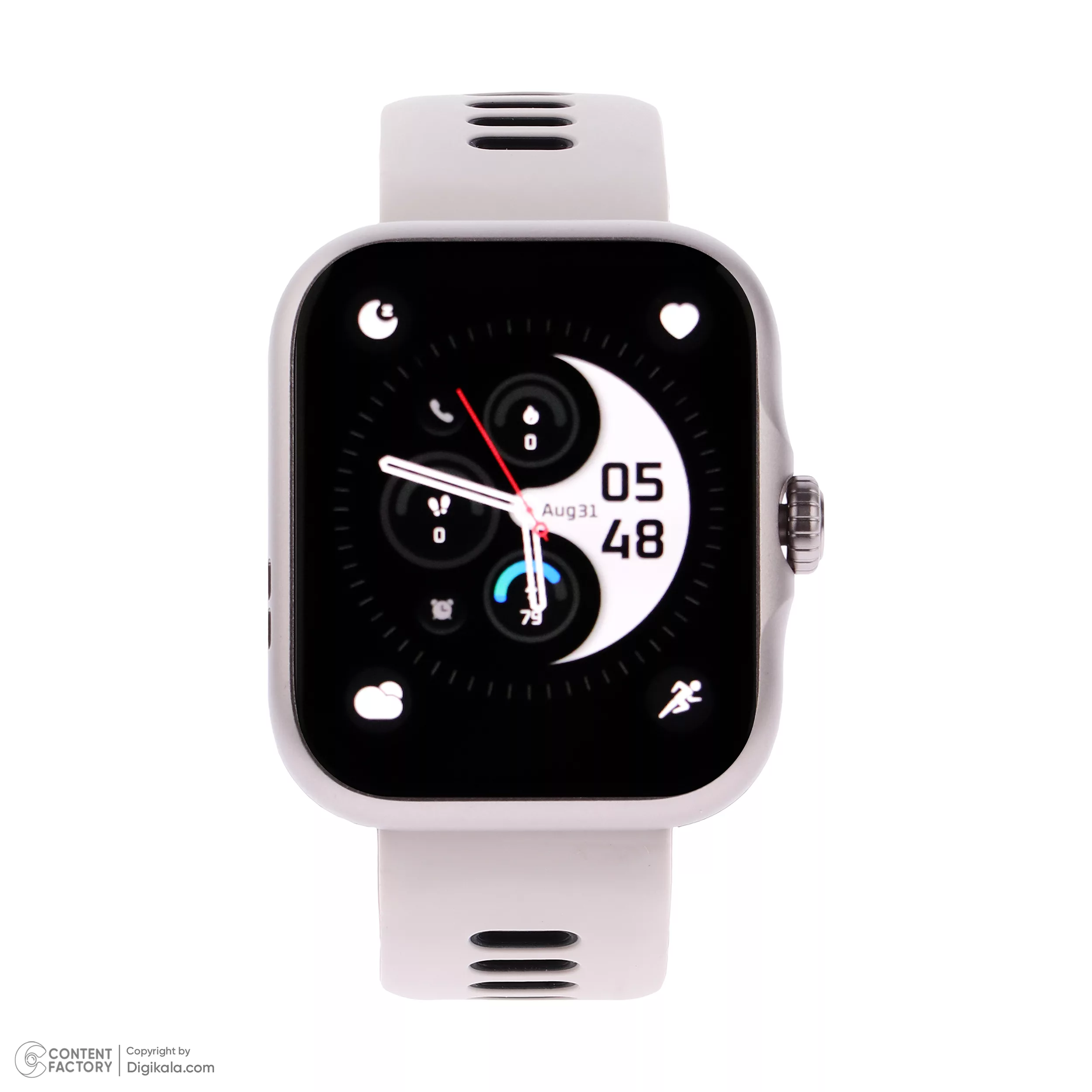 ساعت هوشمند 46 میلی‌متری دارک بلو مدل DB1 با بند سیلیکونی