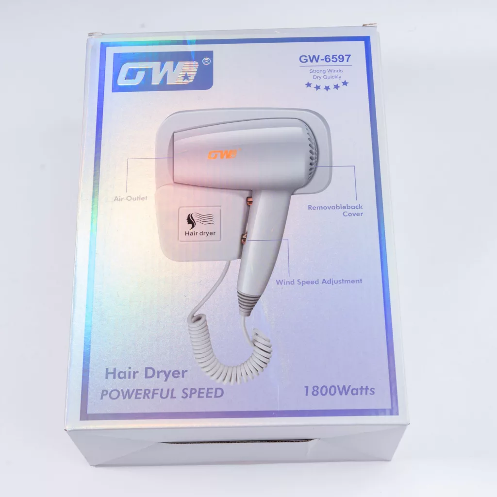 سشوار دیواری جی دبلیو مدل GW-6597