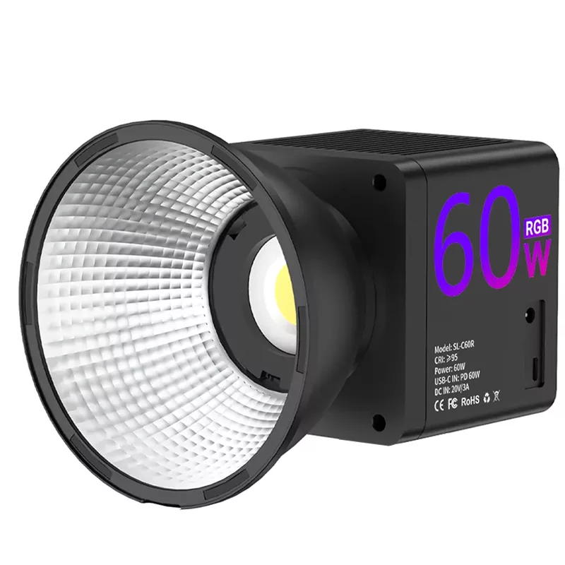 نور ثابت ال ای دی مدل SL-C60R به همراه کاسه نور