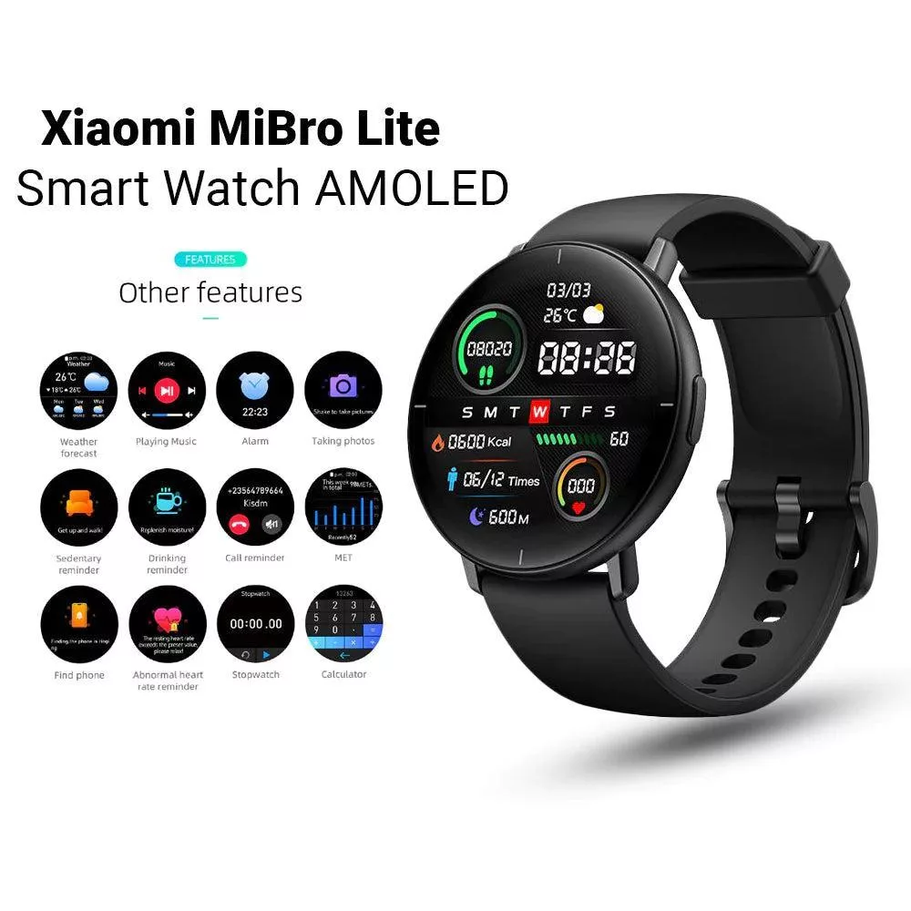 ساعت هوشمند میبرو مدل Lite SmartWatch