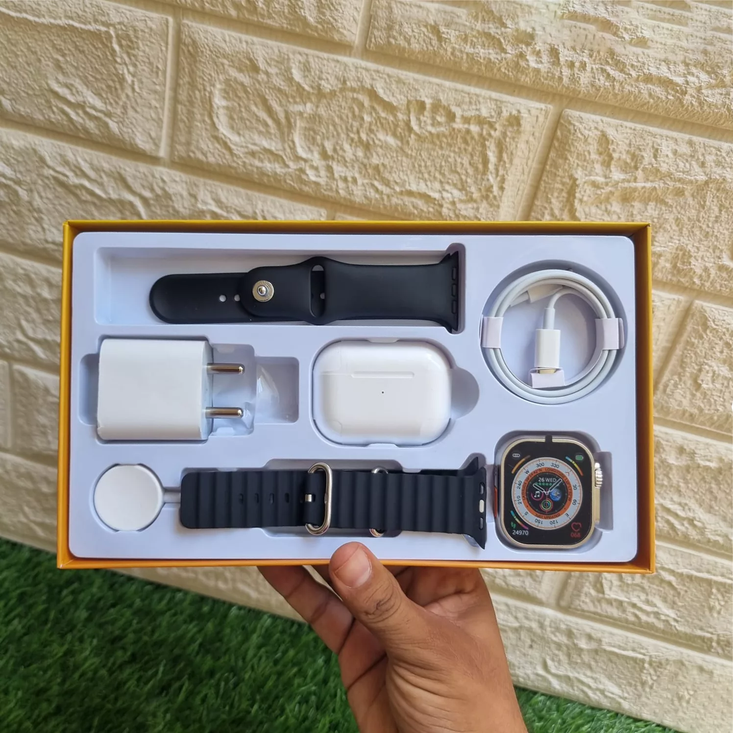 ساعت هوشمند مدل X9-Ultra به همراه هندزفری بلوتوثی