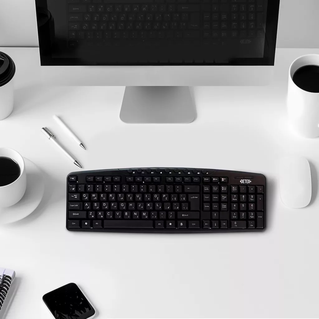 کیبورد دتکس پلاس مدل D-310، سوئیچ ممبران، Full-size