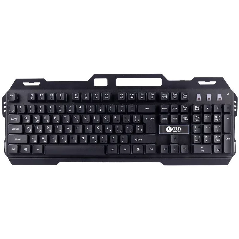 کیبورد مخصوص بازی گلد اسکار مدل k18