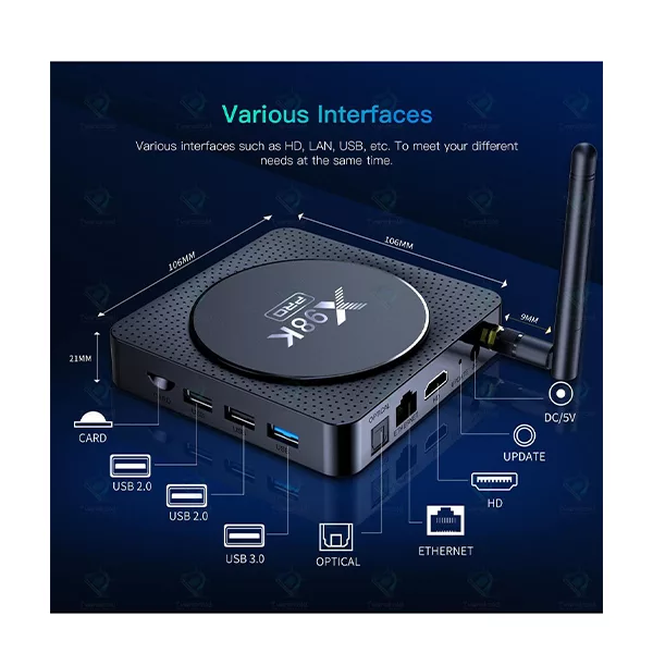 اندروید باکس مدل X98K PRO 4/32GB