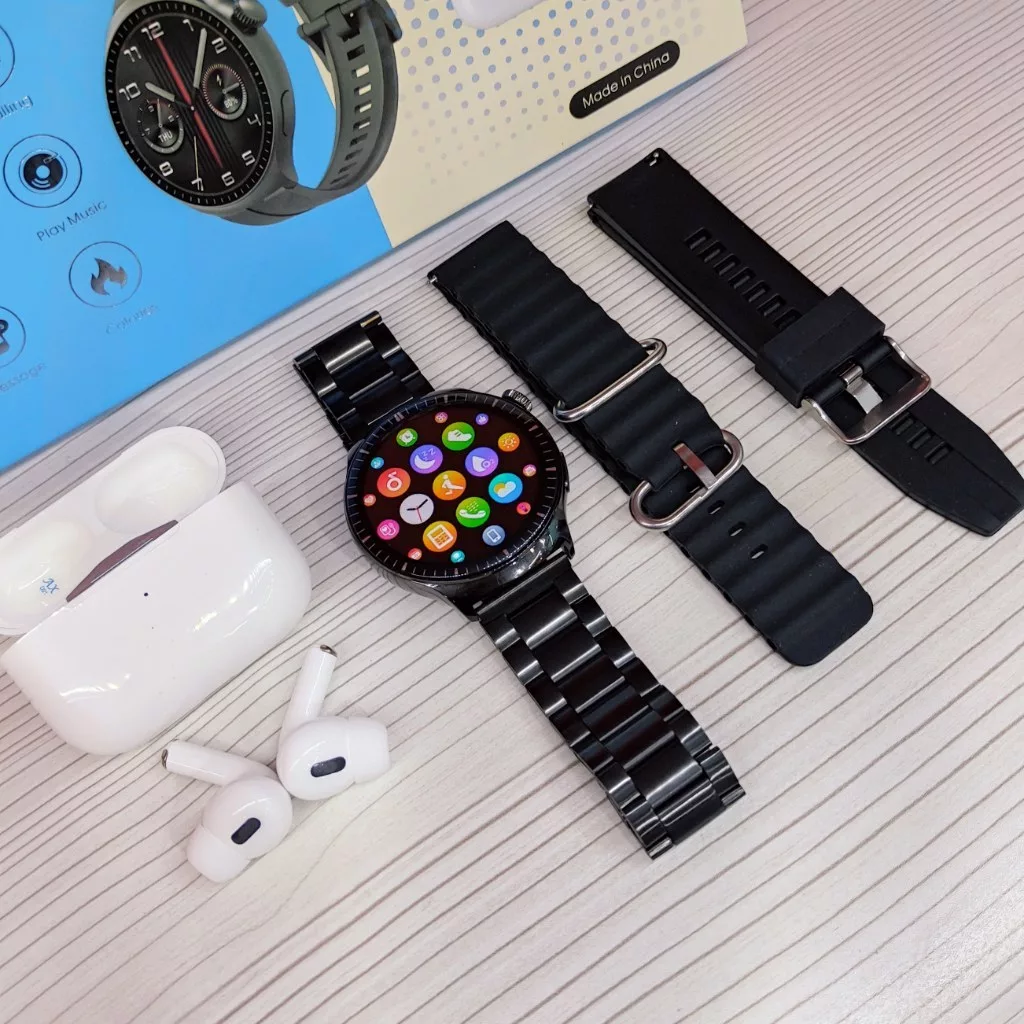 ساعت هوشمند مدل ROCK 35 GERMANY به همراه هدفون بلوتوثی