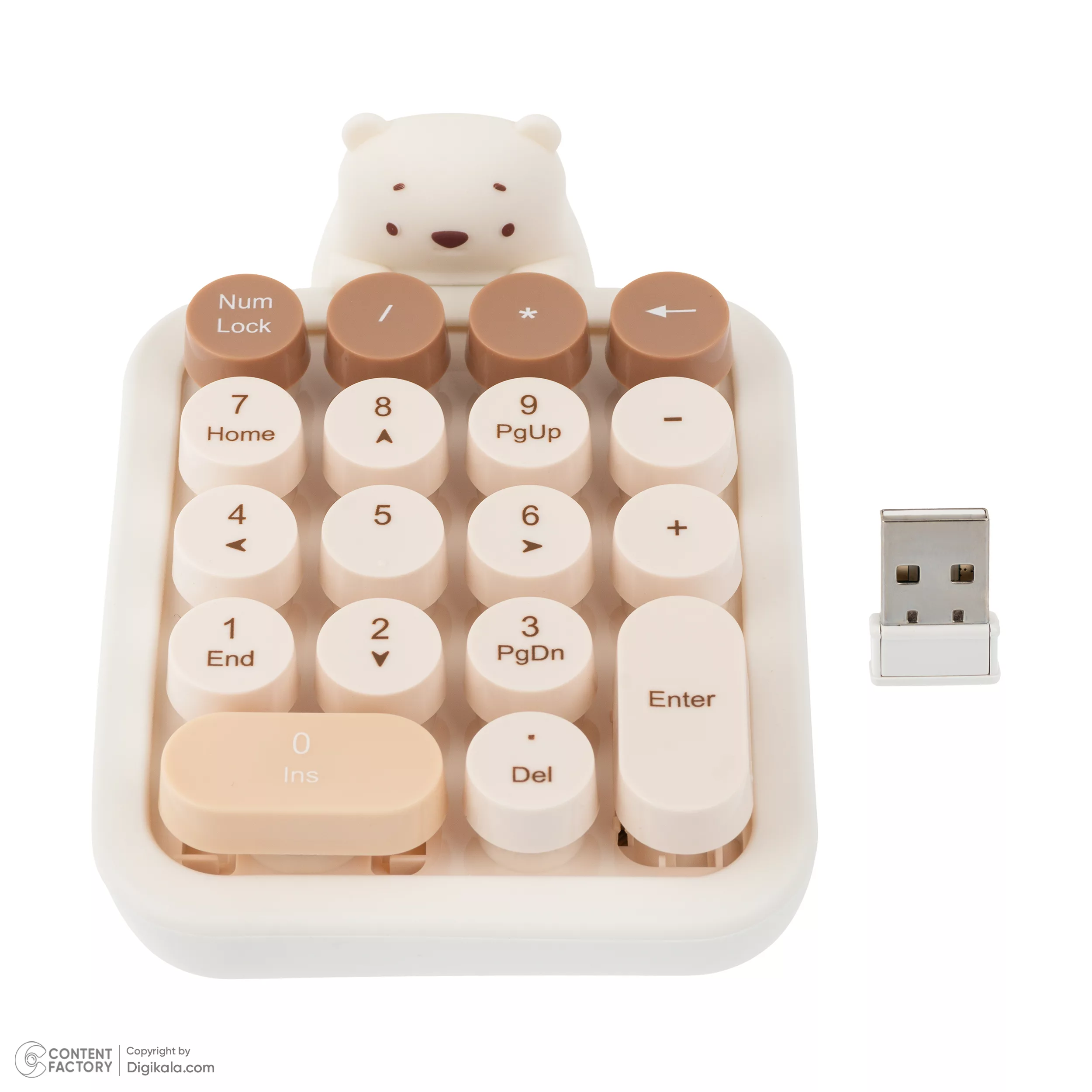 کیبورد بی‌سیم مافی مدل 520