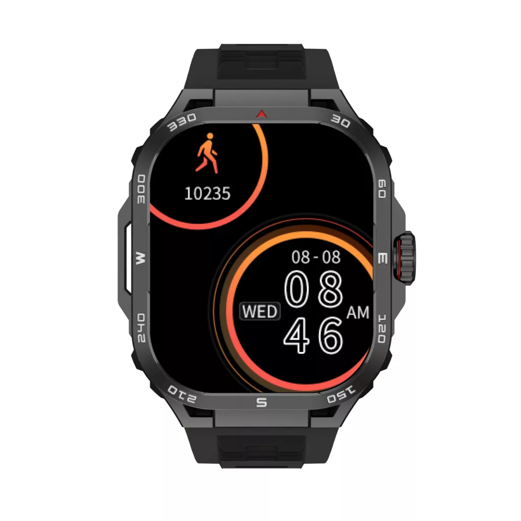 ساعت هوشمند تی سی اچ مدل Z10 Ultra، مناسب برای ورزش، روزمره، دارای قابلیت‌های صفحه نمایش رنگی و لمسی، کنترل موسیقی، قابلیت مکالمه از طریق بلوتوث، بند سیلیکونی