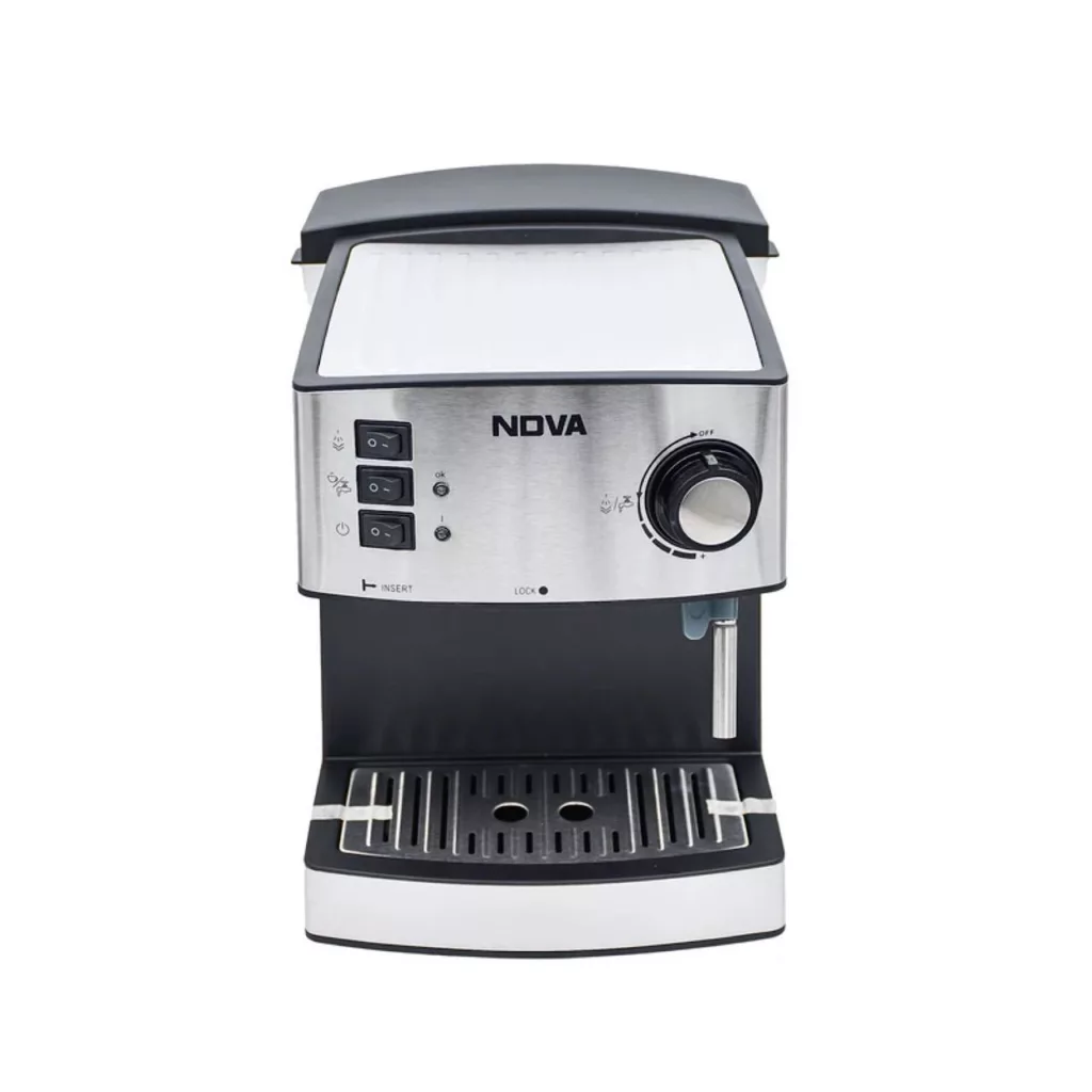 اسپرسو ساز 1500 میلی‌لیتر نوا مدل 143bar20ندوا