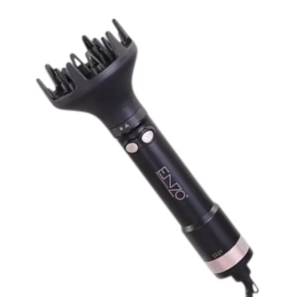 سشوار برس‌دار چرخشی 1500 وات انزو پروفیشینال مدل EN-760 7in1