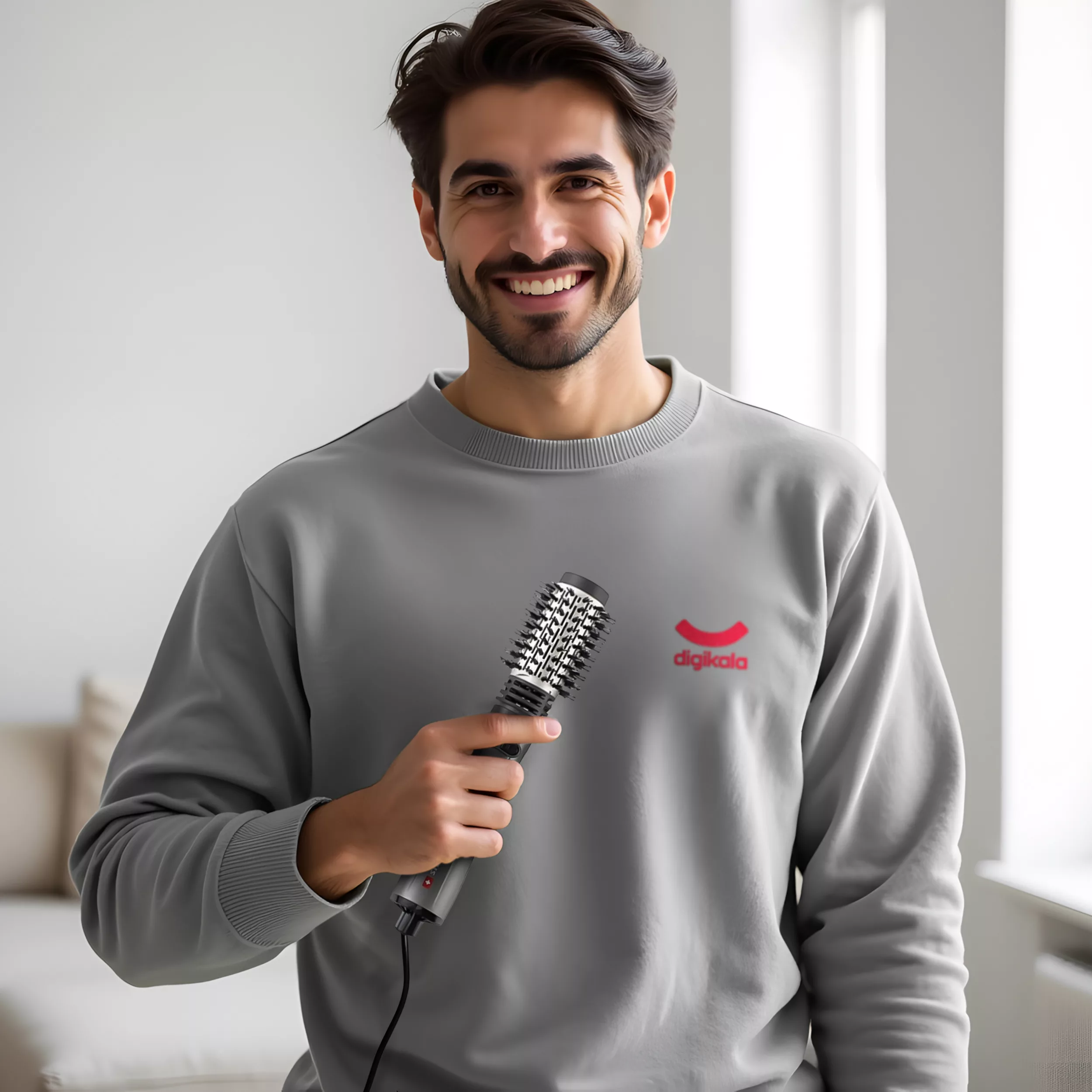 سشوار برس‌دار چرخشی حرفه‌ای والوروس مدل VL-507، موتور AC با توان مصرفی 1200 وات، دارای قابلیت تعویض سری، طراحی ارگونومیک، دارای سری قابل تعویض، با حالت صاف‌کننده، حجم‌دهنده و فرکننده، تنظیم حرارت 2 حالته و کنترل سرعت 2 حالته، به همراه 2 سری برس‌دار
