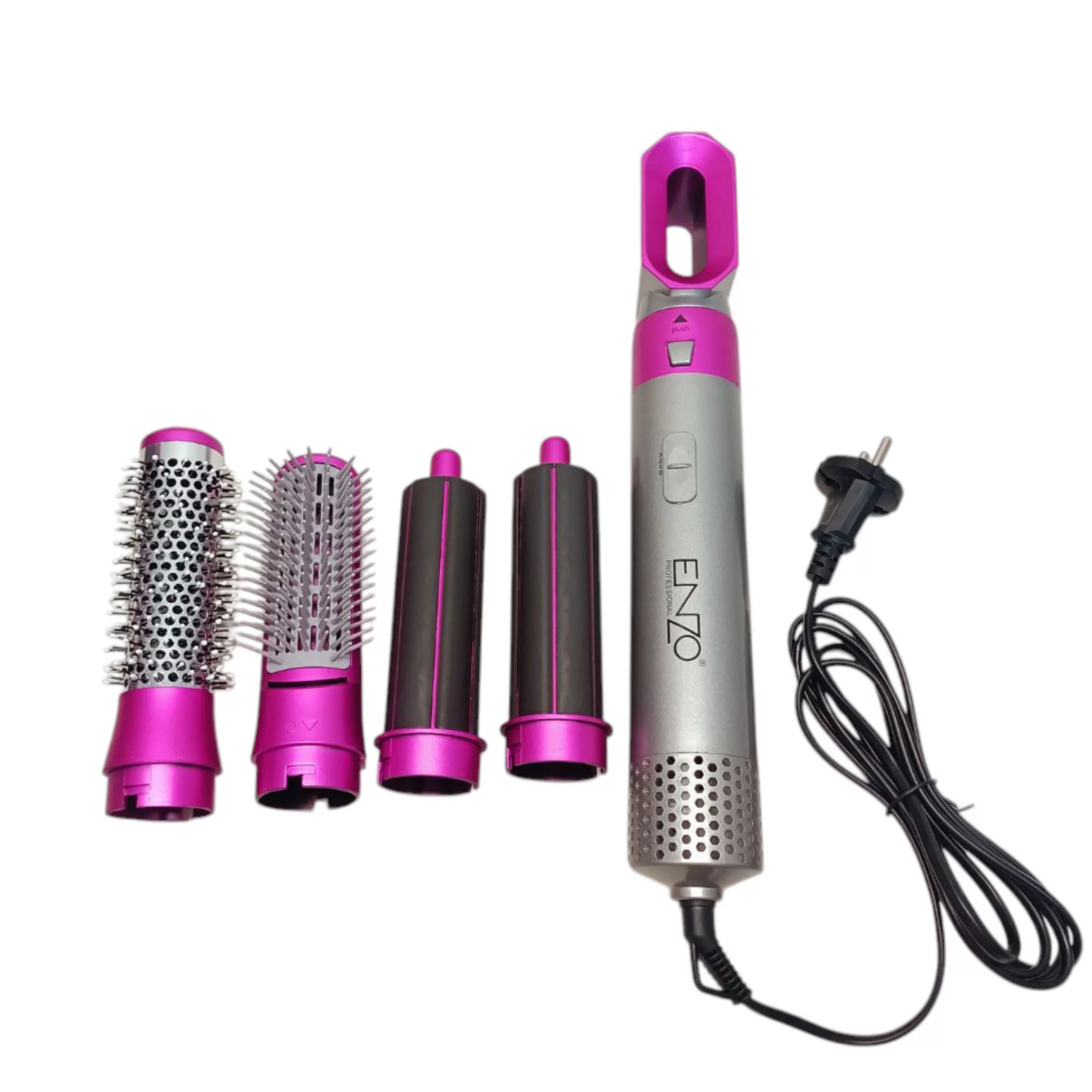 سشوار برسدار حالتدهنده 1000 وات انزو پروفیشینال مدل EN-6206 5in1