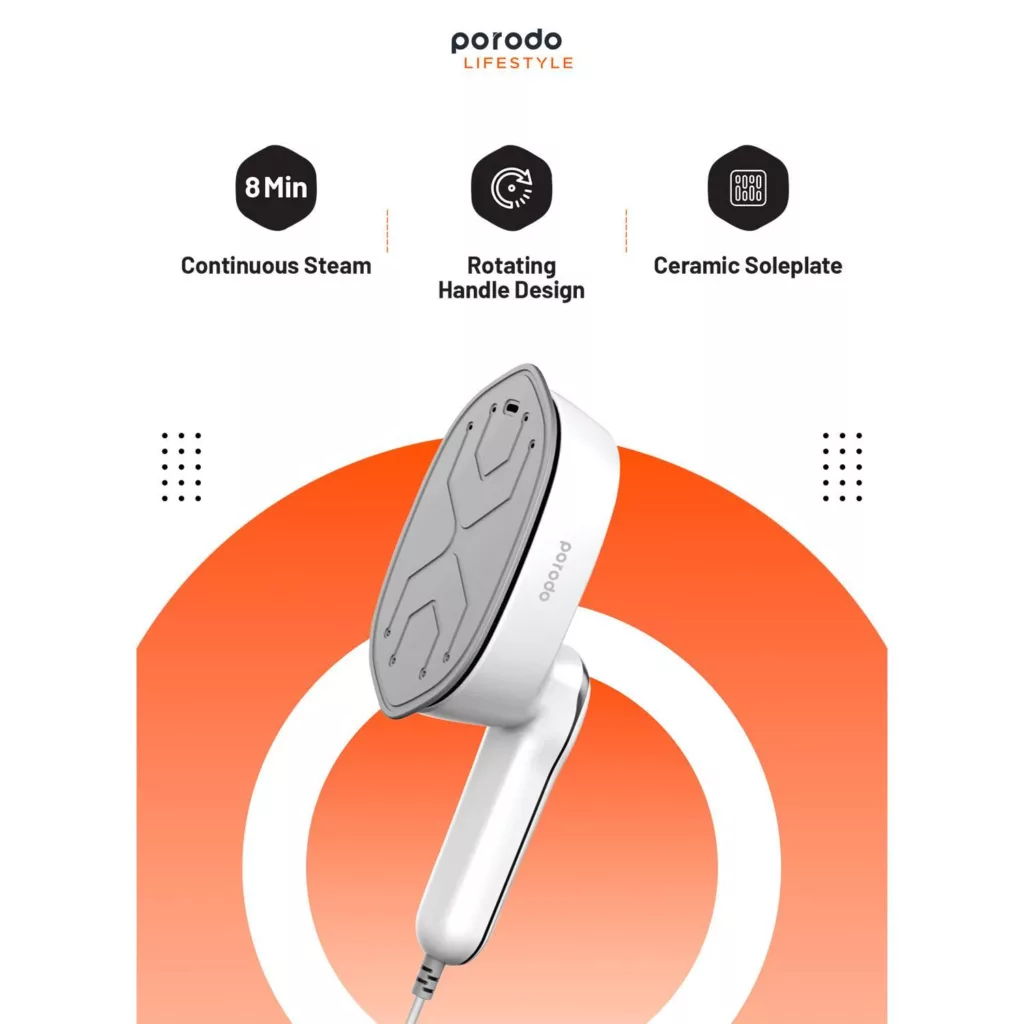 اتو بخار پرودو مدل PD-LMSIRH-WH