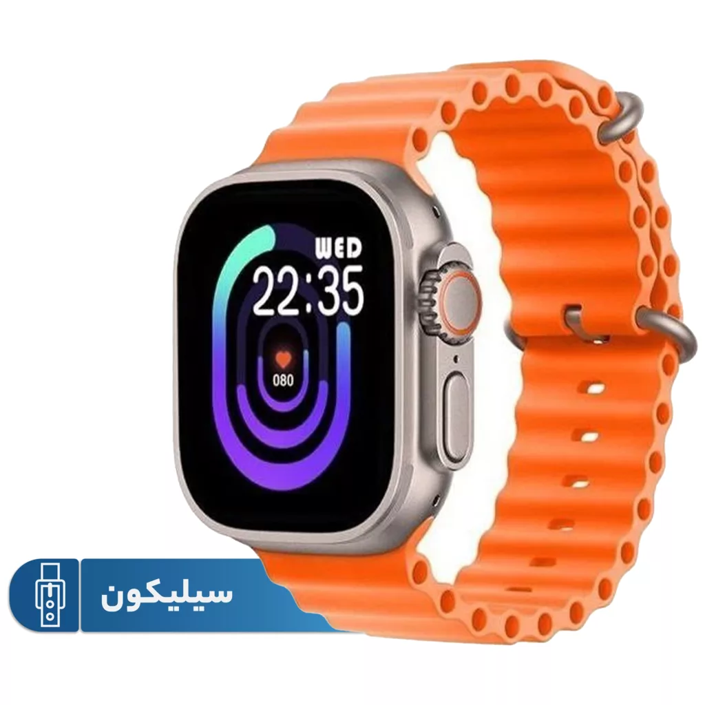 ساعت هوشمند مدل HIwatch PRO ORIG دارای قابلیت های صفحه نمایش رنگی بند سیلیکون