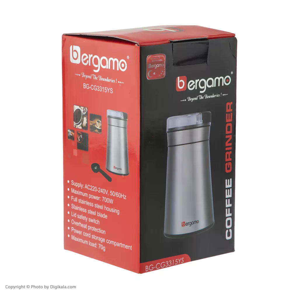 آسیاب قهوه برگامو مدل BG-CG3315YS