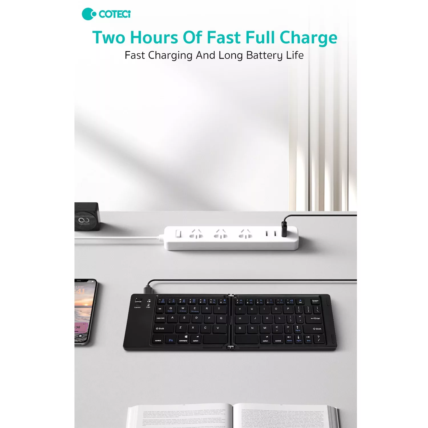 کیبورد بیسیم کوتتسی مدل 64017