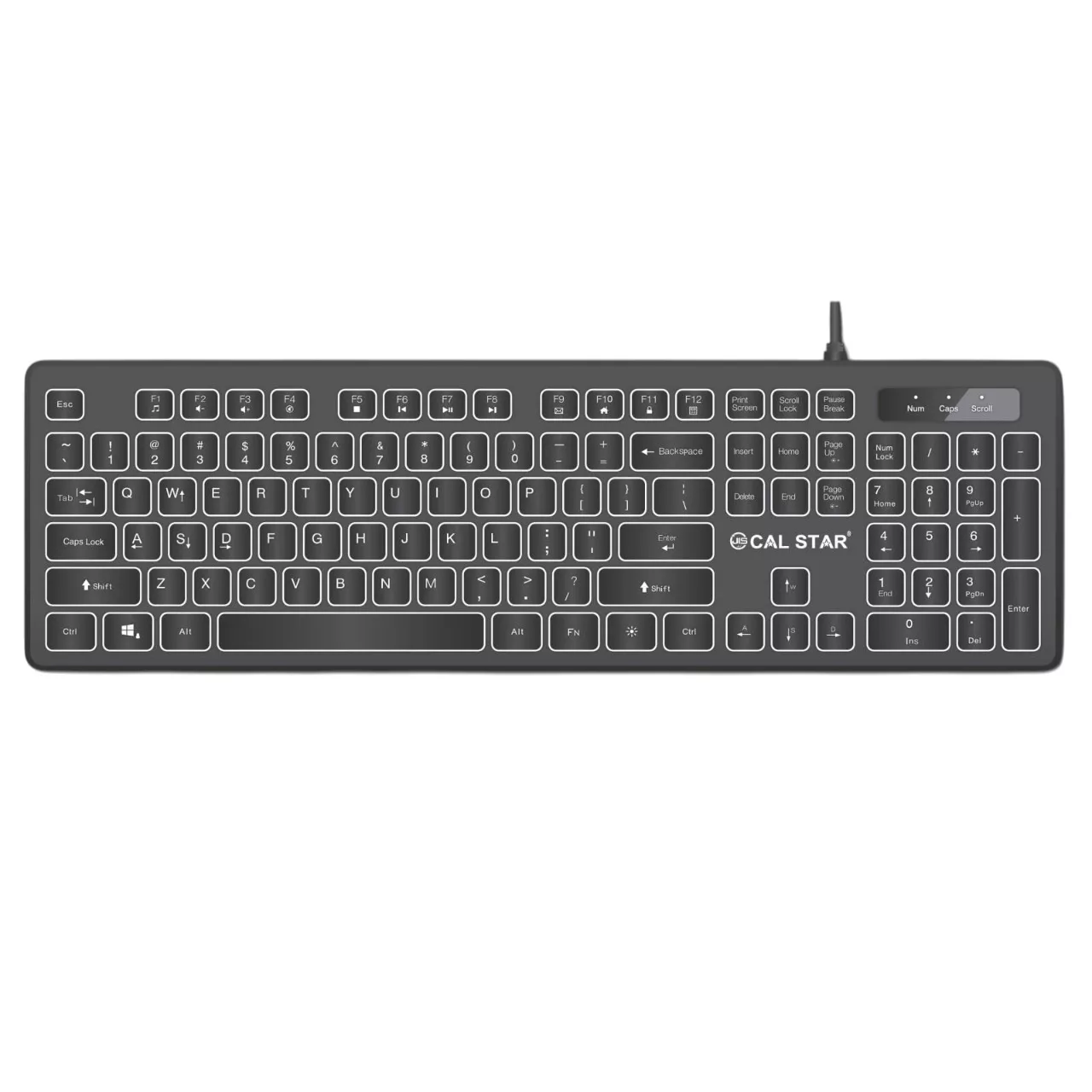 کیبورد با سیم کال استار مدل HK-777