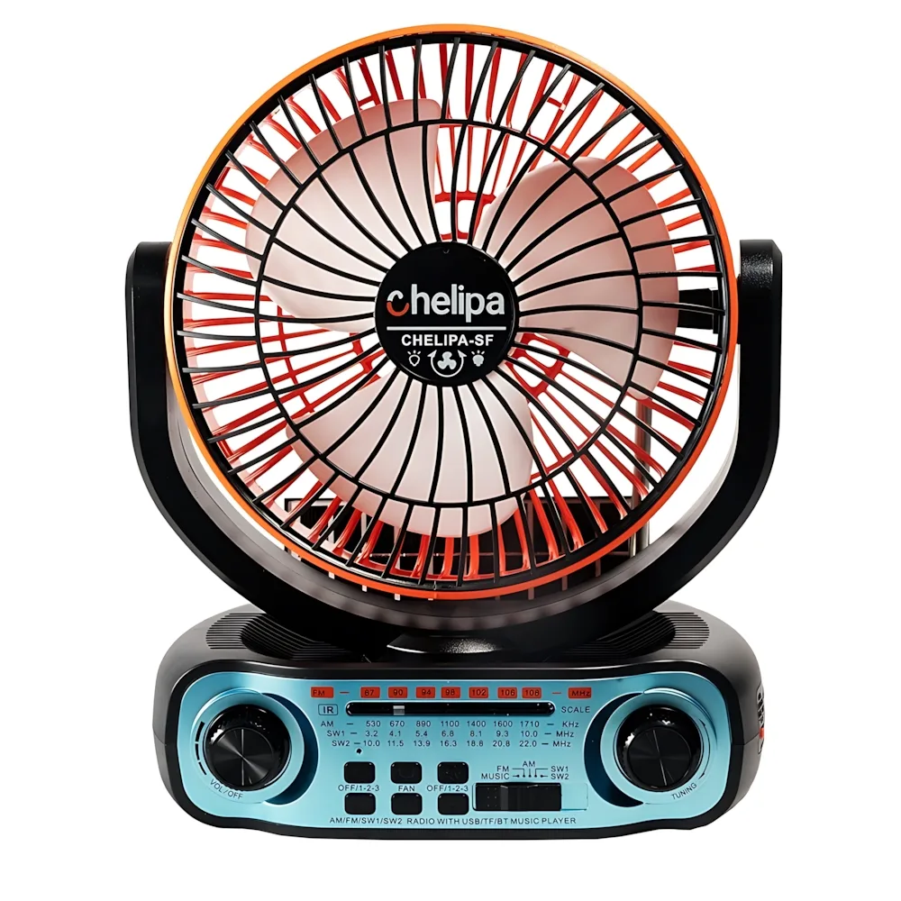 پنکه رومیزی چلیپا مدل CH-SL ظرفیت 4000 میلی آمپرساعت