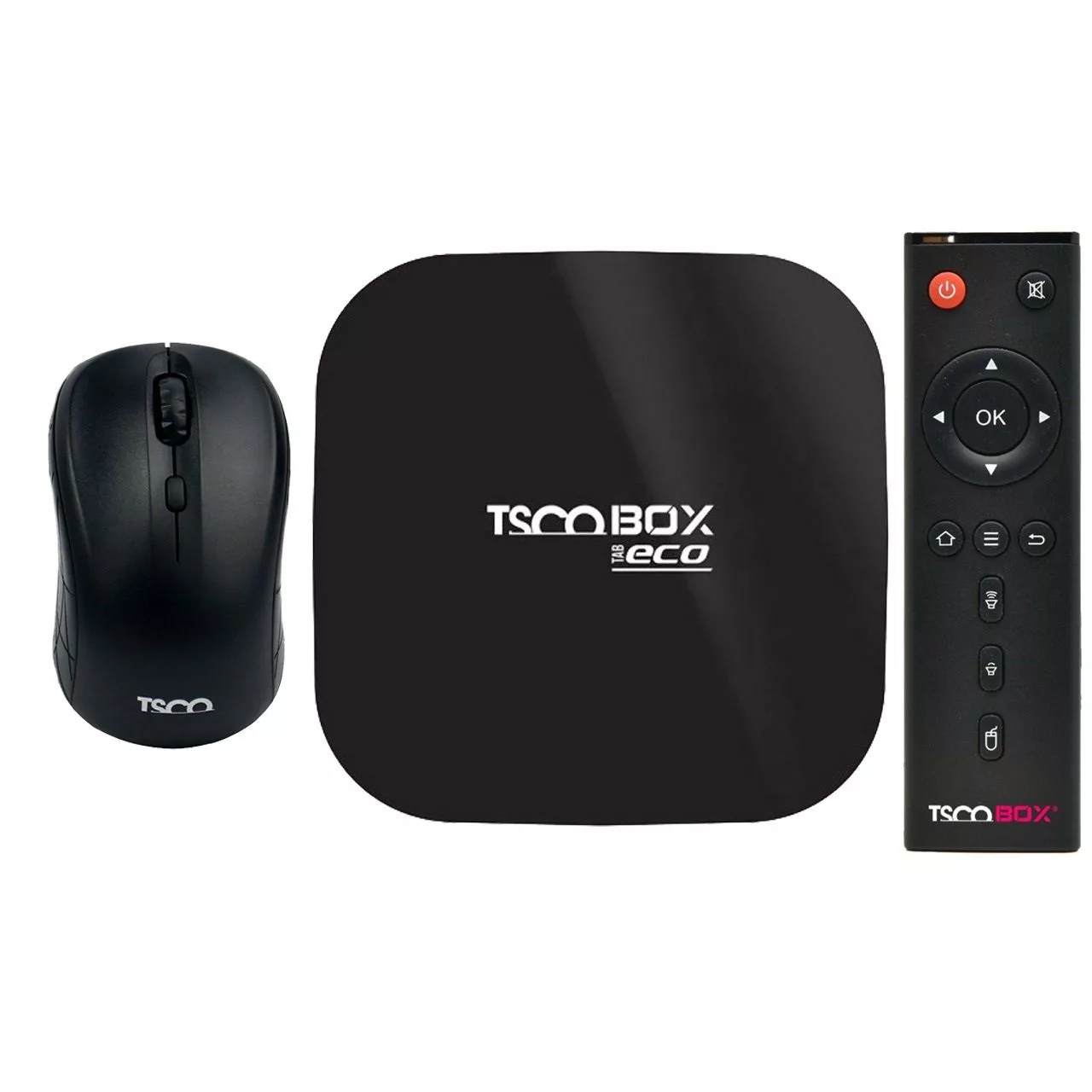 اندروید باکس تسکو مدل TAB ECO به همراه ماوس وایرلس و اشتراک سه ماهه فیلیمو