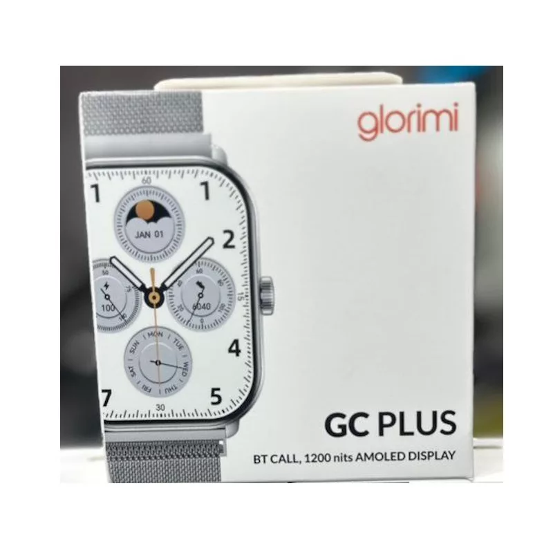 ساعت هوشمند 44 میلی متری گلوریمی مدل EMD GC PLUS با بند سیلیکونی