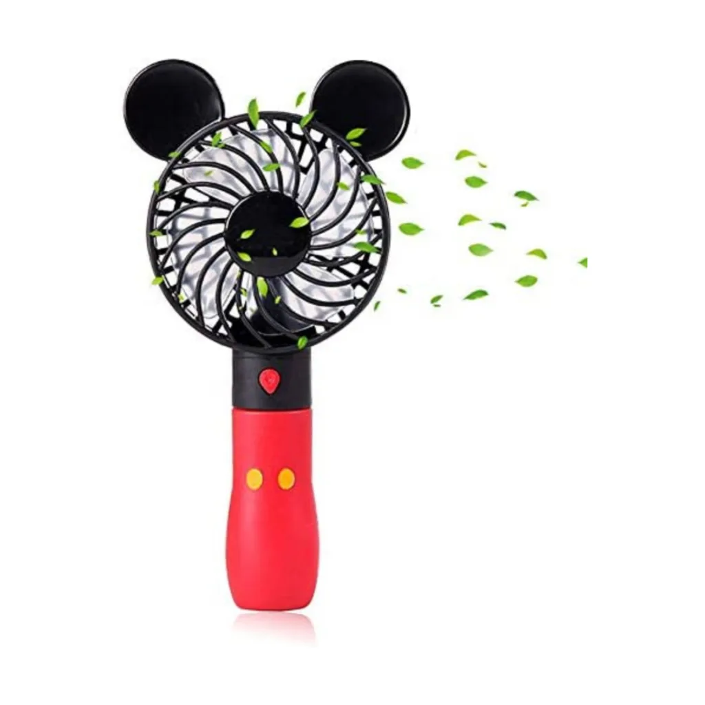 پنکه شارژی مدل Mini میکی موس