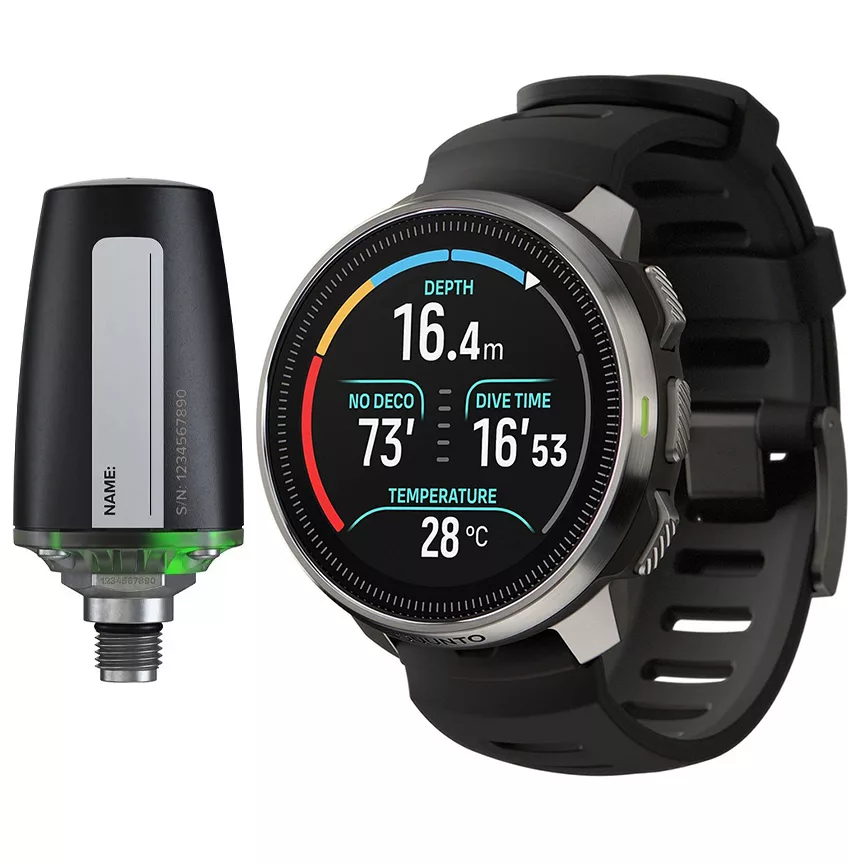 ساعت هوشمند 1.43 اینچی سونتو مدل Ocean کد SS050983000 با بند سیلیکونی به همراه دستگاه Tank POD