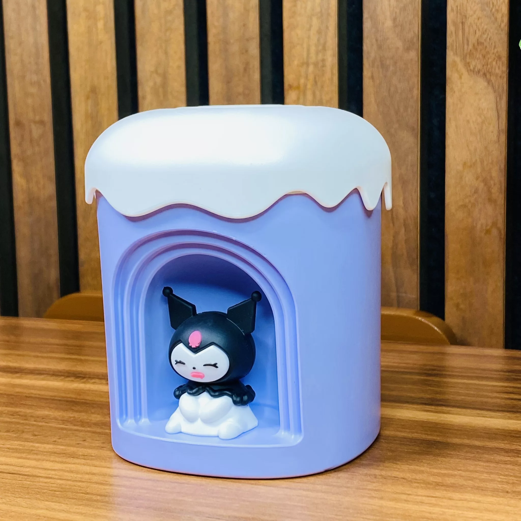 دستگاه بخور و رطوبت ساز سرد مدل عروسک کرومی چراغ دار