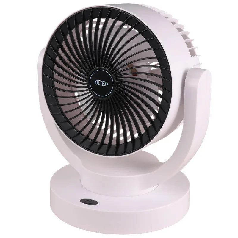 پنکه شارژی دیتکس پلاس مدل DF154 ظرفیت 2400 میلی آمپر ساعت