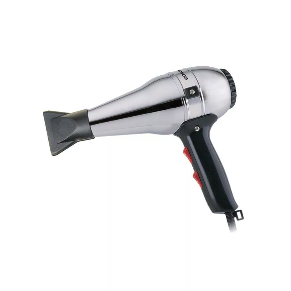 سشوار خانگی گوسونیک مدل GHD-224، موتور با توان مصرفی 1600 وات، دارای قابلیت باد سرد، دارای حلقه آویختن، وزن 600 گرم
