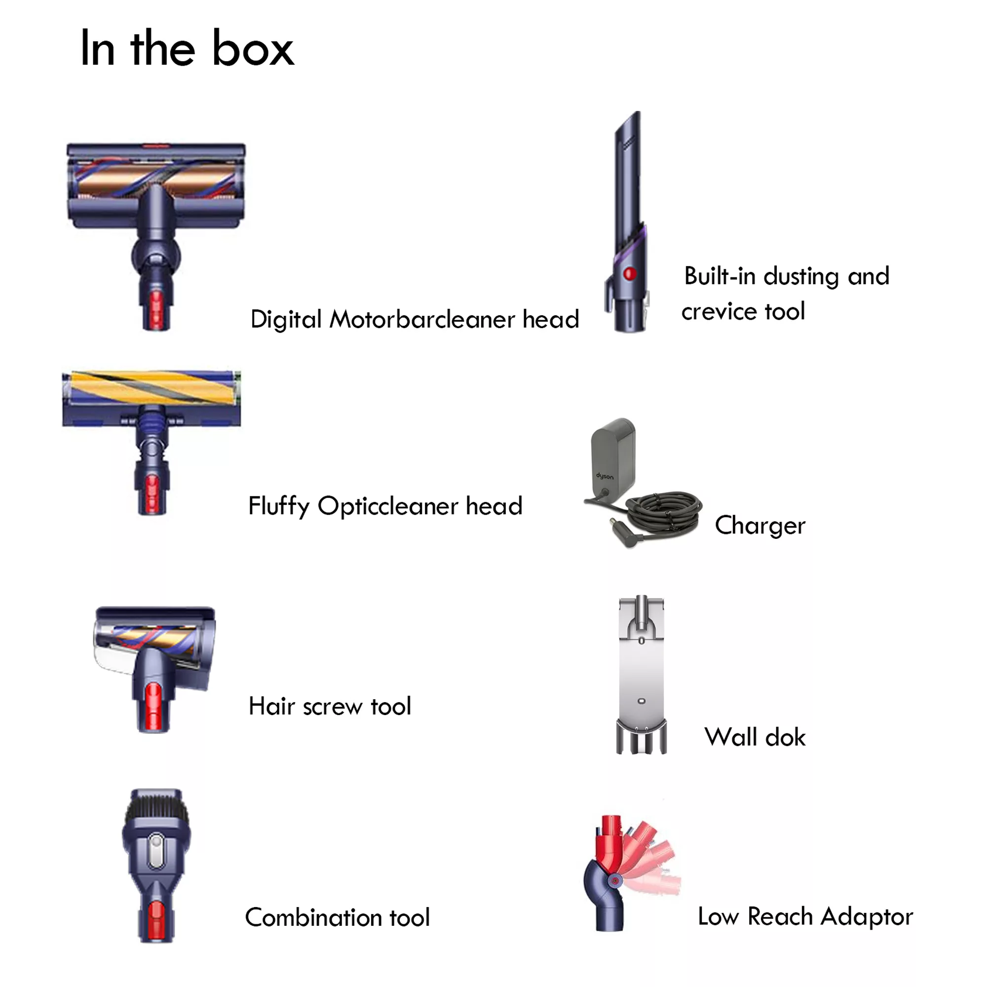 جارو شارژی عصایی دایسون مدل Gen5 detect