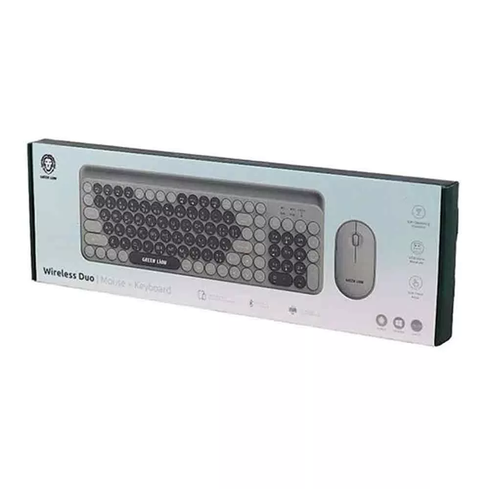کیبورد و ماوس گرین لاین مدل Wireless Dou