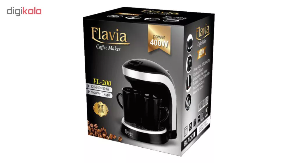 قهوهساز فلاویا مدل FL-200W