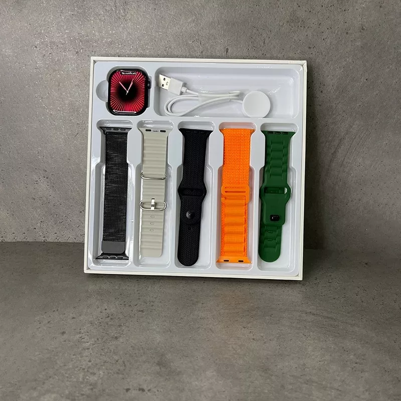 ساعت هوشمند 46 میلی متر ویسمی مدل X17 با بند فلزی