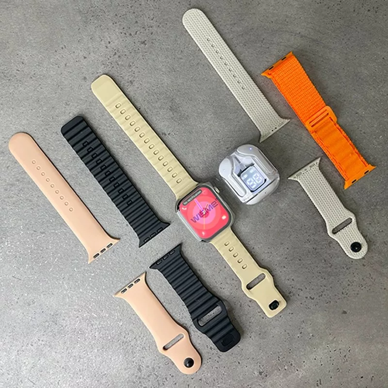 ساعت هوشمند 2.05 اینچی ویسمی مدل WS-X17 با بند سیلیکونی