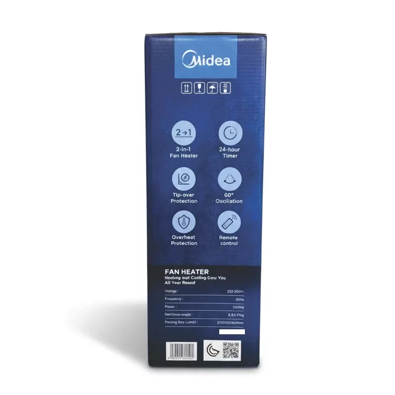 بخاری برقی مایدیا مدل NTH20-21GR