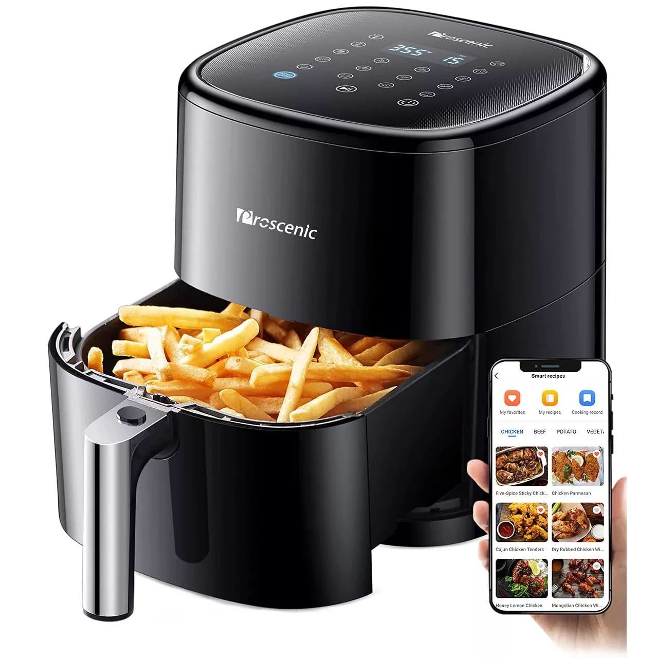 سرخ کن بدون روغن پروسنیک مدل T22