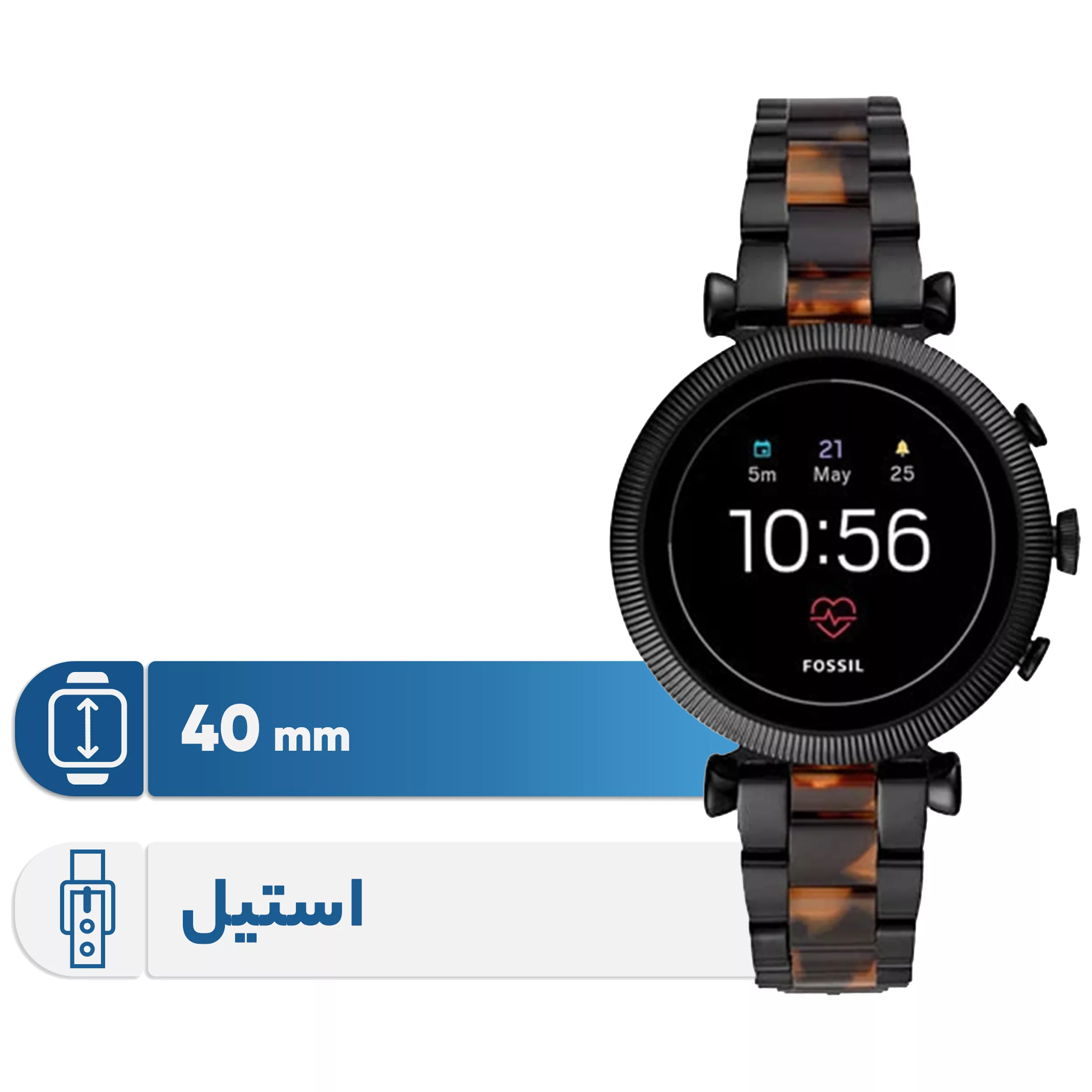 ساعت هوشمند فسیل مدل FTW6042