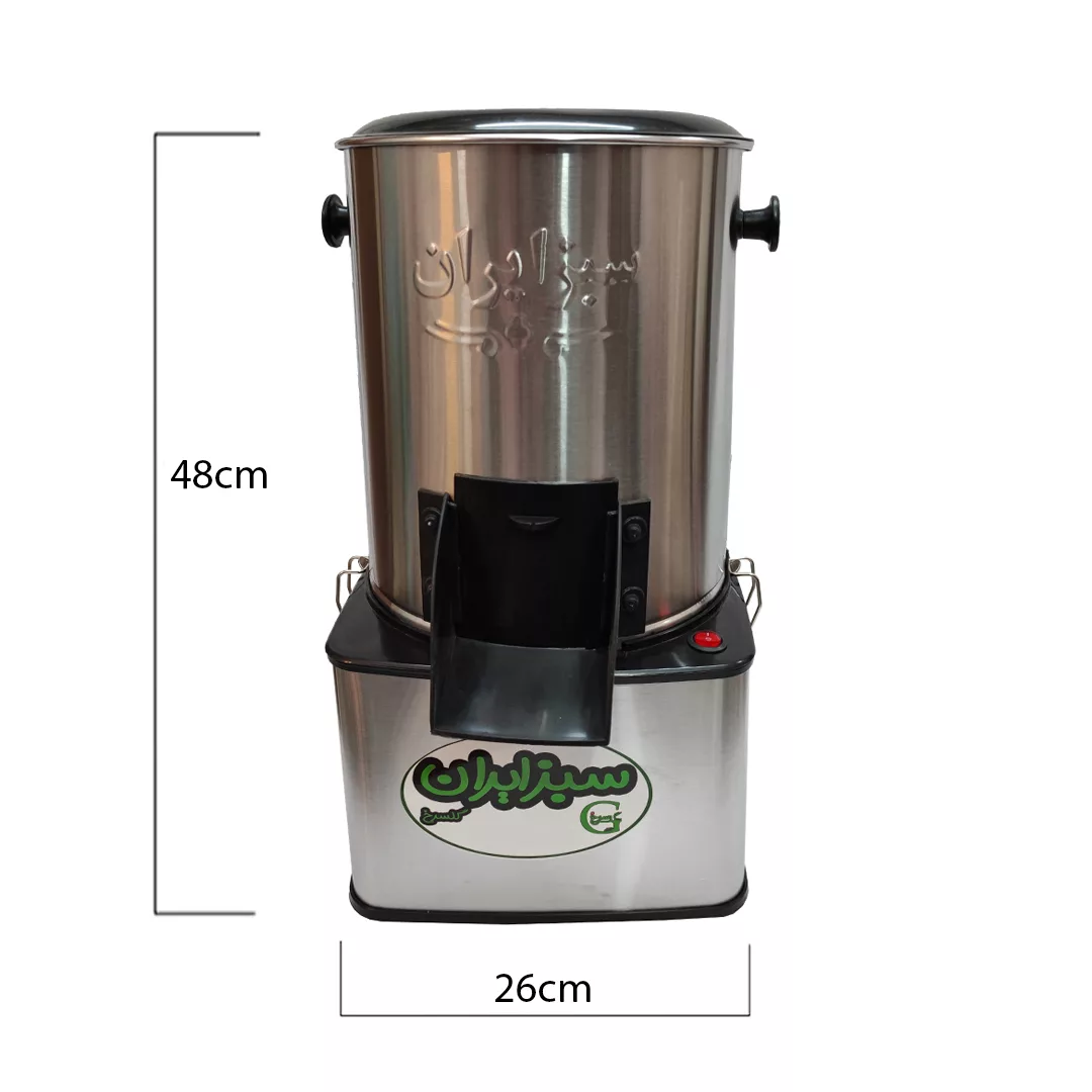 سبزی خردکن سبزیران مدل گلسرخ چهارگوش