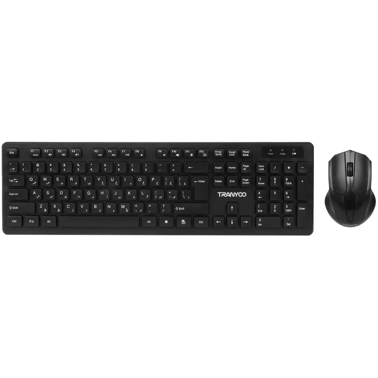 موس و کیبورد وایرلس ترانیو مدل KM1022W