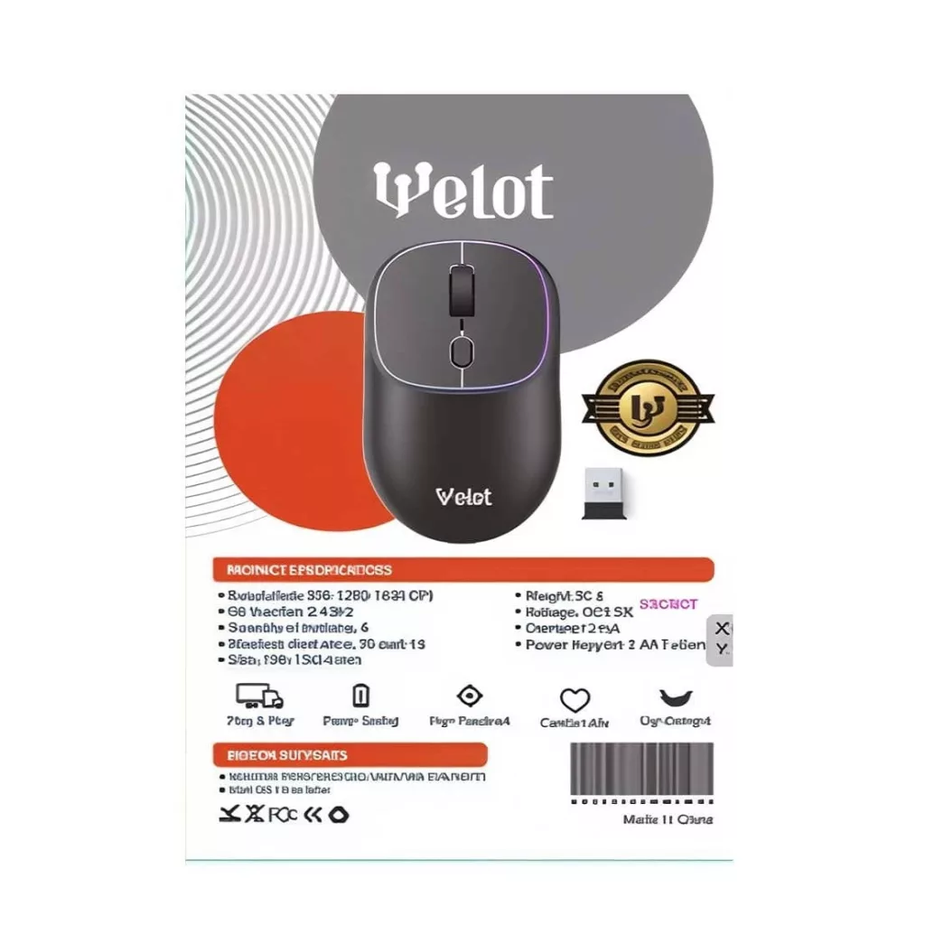 ماوس بی سیم ولوت مدل WM-W94