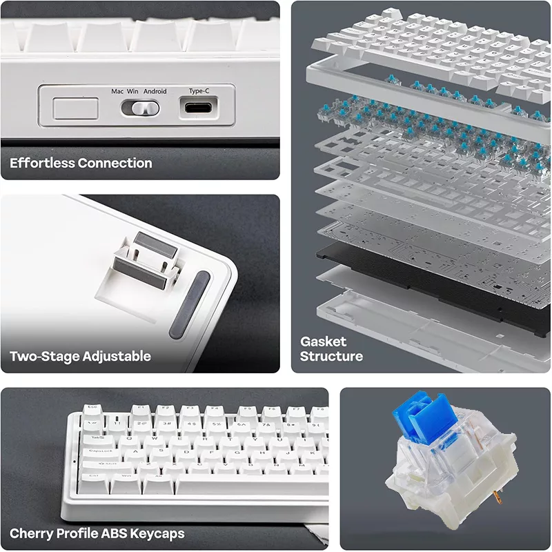 کیبورد مخصوص بازی آئولا مدل F75