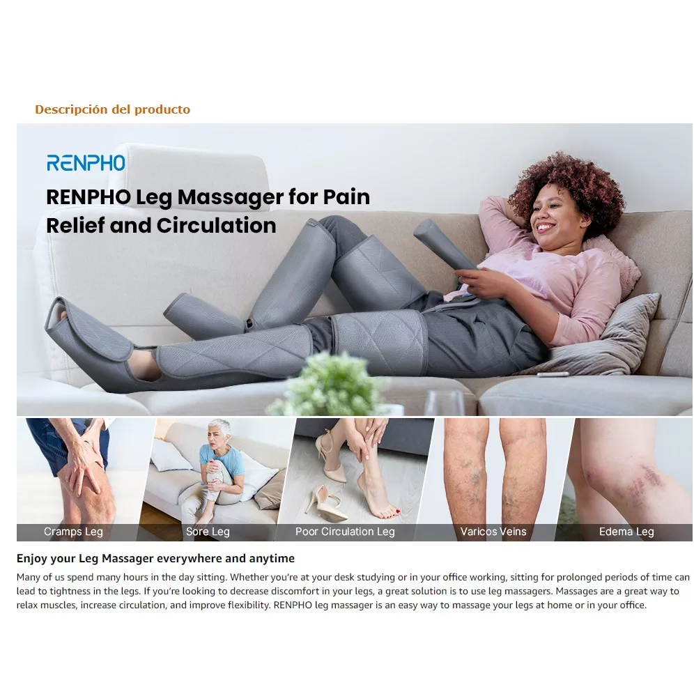 ماساژور پا رنفو مدل  6Modes 4Intensities