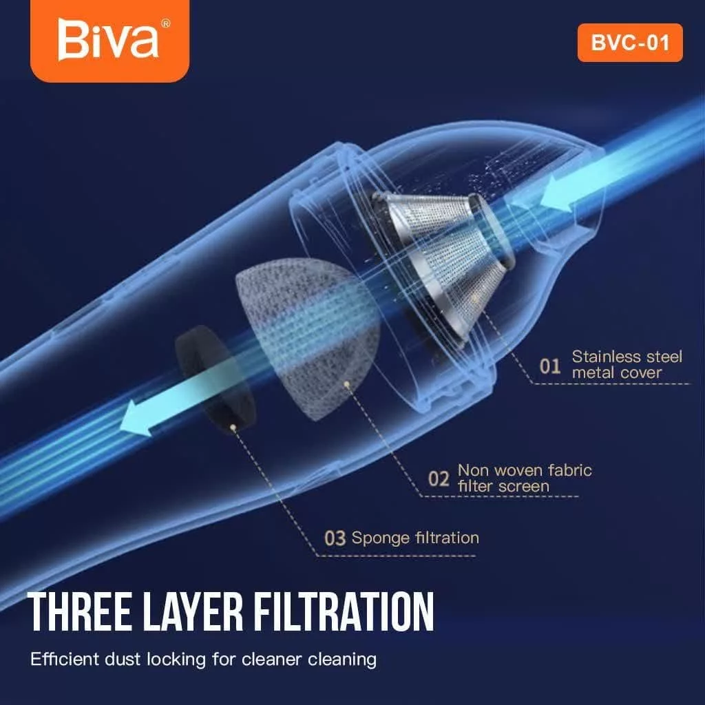 جارو شارژی بیوا مدل BVC-01