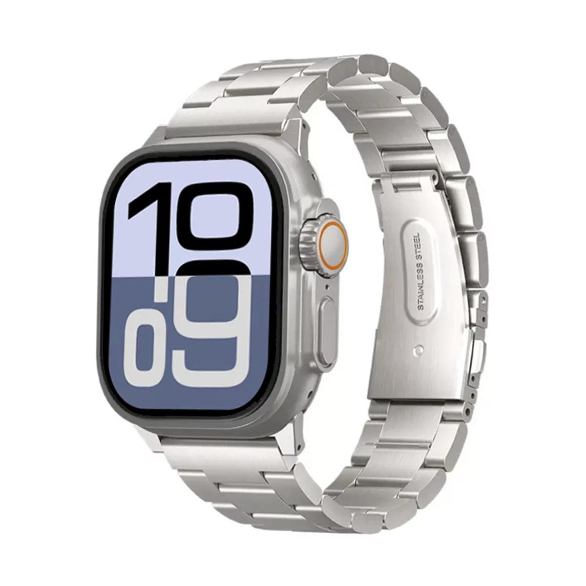 ساعت هوشمند 49 میلی متری آریو مدل WA49 ULTRA بند فلزی