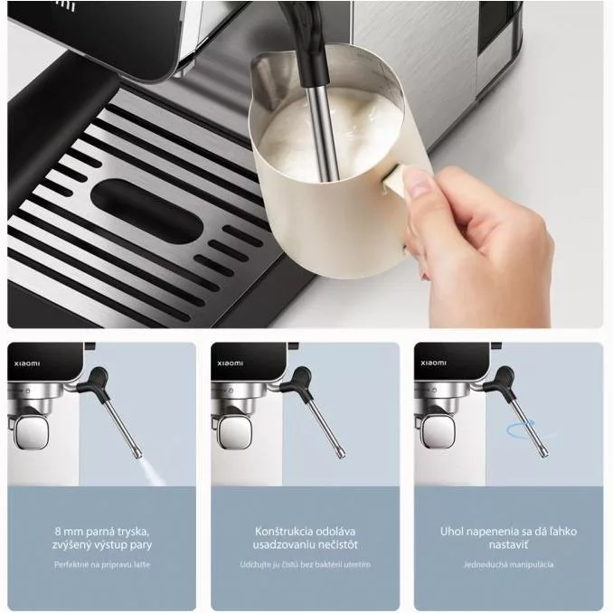 اسپرسو ساز 900 میلی‌لیتر شیائومی مدل semi automatic